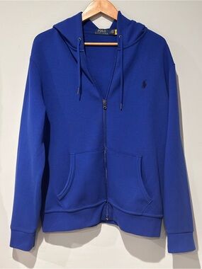 Ralph Lauren Cobalt Blue Zip Hoodie
